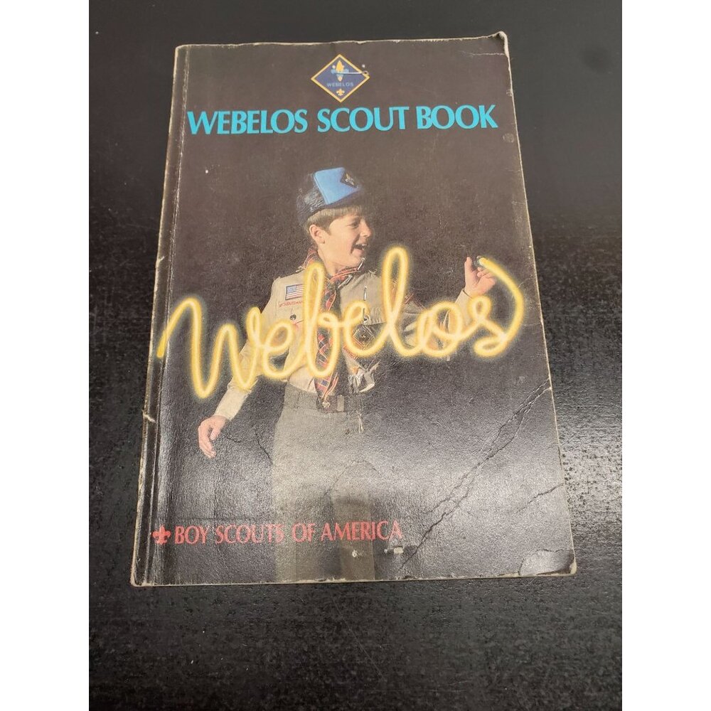 Vintage Webelos Scout‎ Book Boy Scouts Of America 1987 Edition